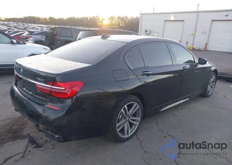 2016 BMW 750I xDrive from USA, damaged, VIN WBA7F2C57GG417422
